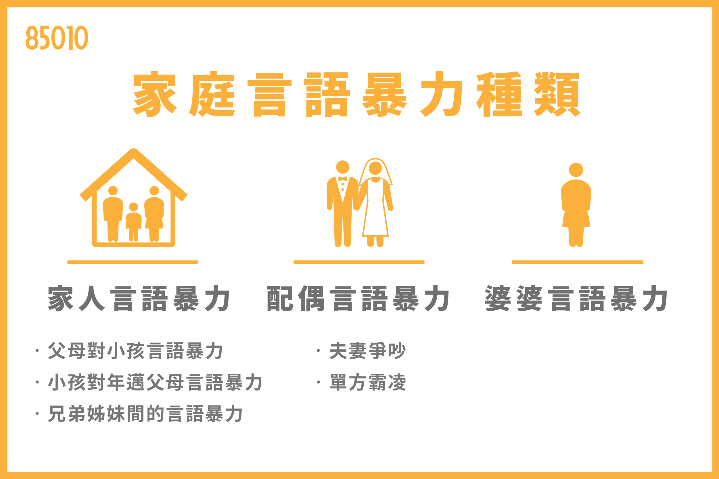 家庭言語暴力種類